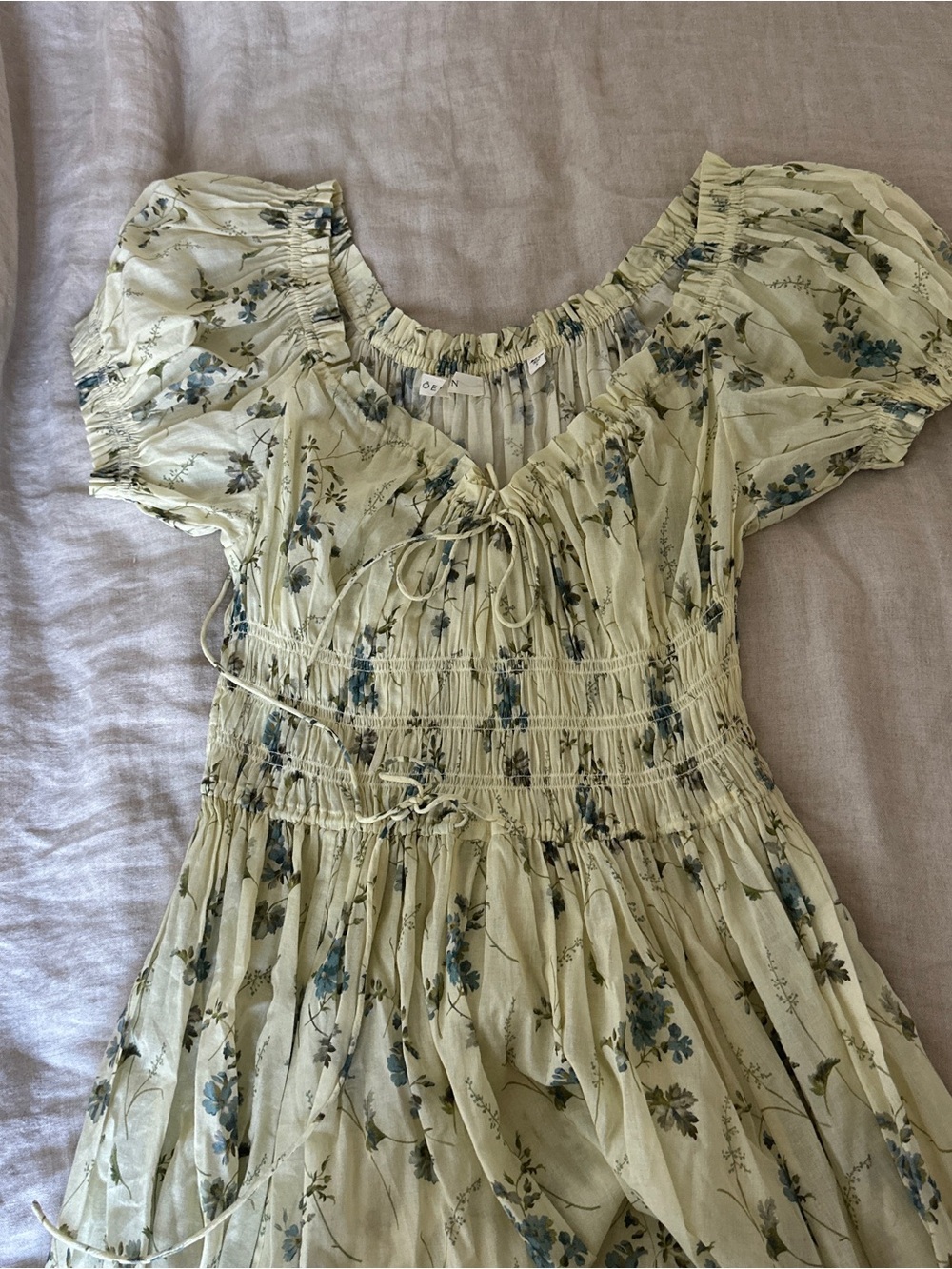 Doen Ashlynn Dress ~ Sunshine Prairie Rose - Picture 6 of 10